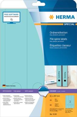 Image HERMA_Ordneretiketten_A4_blau_61x297_mm_Papier_img2_3799713.jpg Image