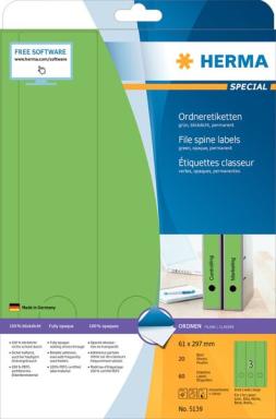 Image HERMA_Ordneretiketten_A4_grn_61x297_mm_Papier_img1_3799715.jpg Image