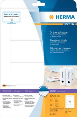 Image HERMA_Ordneretiketten_A4_wei_157x61_mm_Papier_img3_3799736.jpg Image