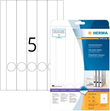 Image HERMA_Ordneretiketten_A4_wei_34x297_mm_Papier_img4_3799727.jpg Image