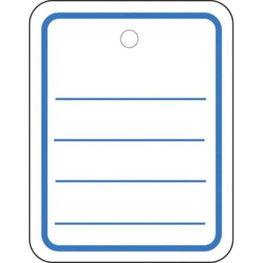 HERMA Stückwarenanhäng. 35x45 mm gelocht ohne Faden 1000 St.