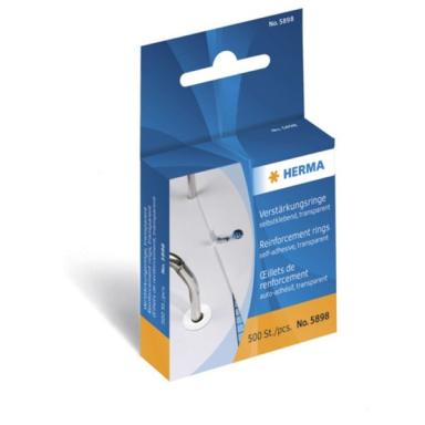 HERMA Verstärkungsringe 500x transparent