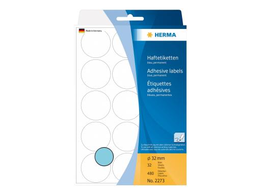 Image HERMA_Vielzwecketiketten_blau_32_mm_rund_Papier_img5_3690807.jpg Image