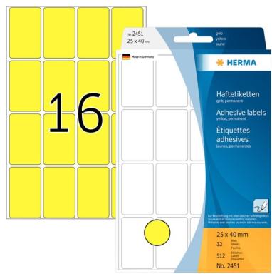 Image HERMA_Vielzwecketiketten_gelb_25x40_mm_Papier_img4_3799511.jpg Image