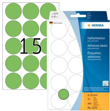 Image HERMA_Vielzwecketiketten_grn_32_mm_rund_Papier_img8_3690806.jpg Image