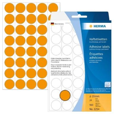 Image HERMA_Vielzwecketiketten_leuchtorange_19_mm_img1_3799538.jpg Image