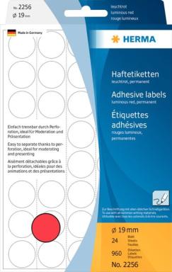 Image HERMA_Vielzwecketiketten_leuchtrot_19_mm_Papier_img3_3799537.jpg Image