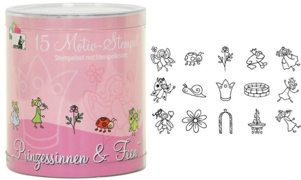 Image HEYDA_Motivstempel-Set_Prinzessinn_en__Feen_img1_4371232.jpg Image