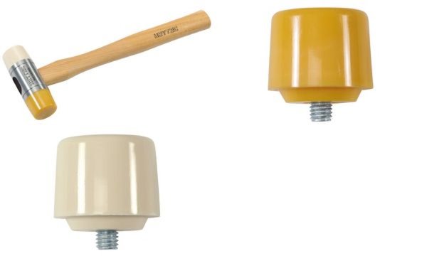 HEYTEC Ersatzkopf für Schonhammer, Nylon, 35 mm (11650189)