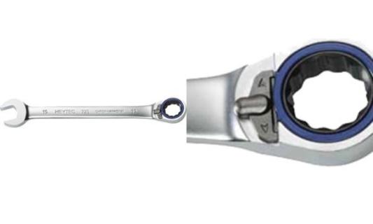 HEYTEC Knarren-Ringmaulschlüssel, u mschaltbar, 8 mm (11650099)