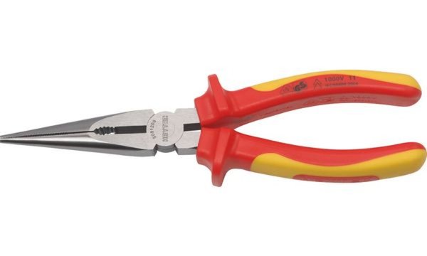 Image HEYTEC_VDE_Flachrundzange_gerade_rot__gelb_img3_4401686.jpg Image