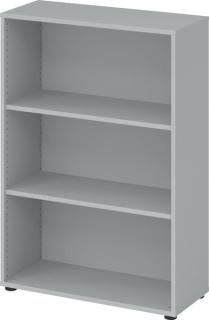Regal 3 Ordnerhöhen, 33 cm tief Korpus Grau, 80 x 33 x 114 cm (BxTxH)