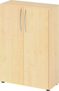 Schrank 3 Ordnerhöhen, 34,6 cm tief BM Korpus und Front Ahrorn