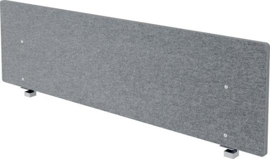 HAMMERBACHER Tischtrennwand grau 179,5 x 50,0 cm