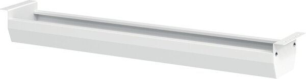 Kabelwanne klappbar für 120er Tisch Weiß, Maße: 86,2 x 9,3 cm (BxH)