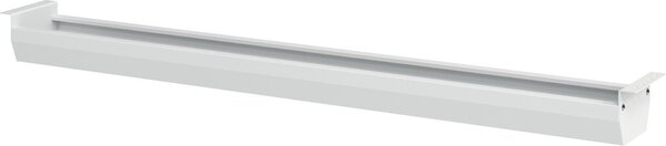 Kabelwanne klappbar für 160er Tisch Weiß, Maße: 126,2 x 9,3 cm (BxH)