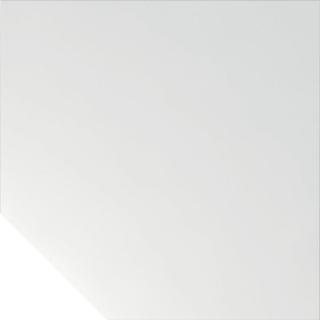 Verkettungsplatte trapezform/STF Weiß/Silber, Quadratform mit