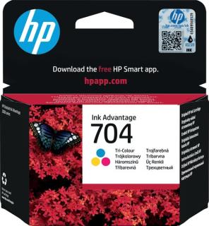 Tintenpatrone 704 Tri-colour Deskjet Ink Advantage 2060 All-in-One