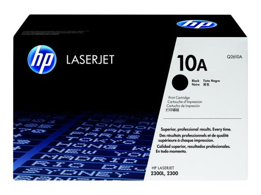 HP 10A Schwarz LaserJet Tonerpatrone (Q2610A)