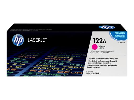 HP 122A Magenta LaserJet Tonerpatrone (Q3963A)