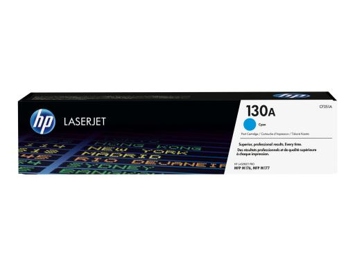 HP 130A Cyan LaserJet Tonerpatrone (CF351A)