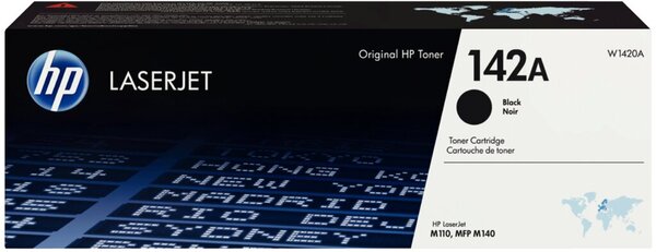 HP 142A - 2er-Pack - Schwarz - original - LaserJet - Tonerpatrone (W1420A) - fü
