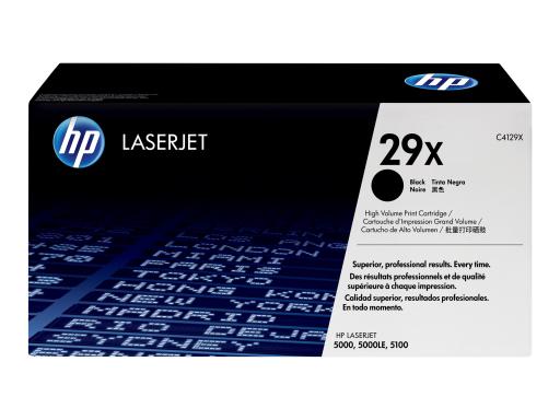 HP 29X Schwarz LaserJet Tonerpatrone (C4129X)