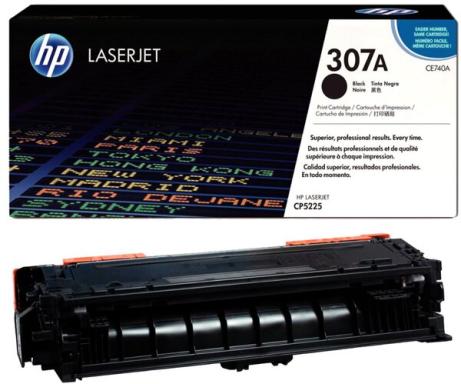 HP 307A Schwarz LaserJet Tonerpatrone (CE740A)