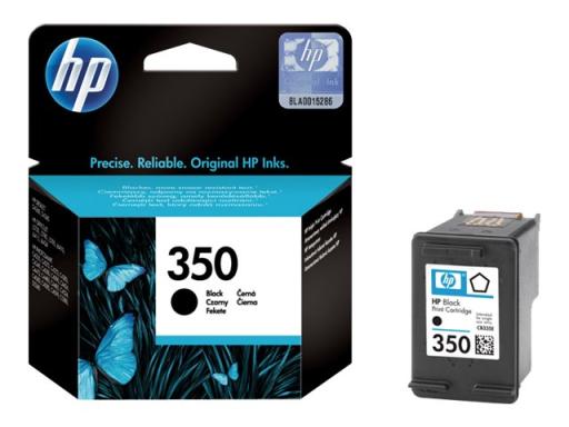 HP 350 Schwarz Tintenpatrone