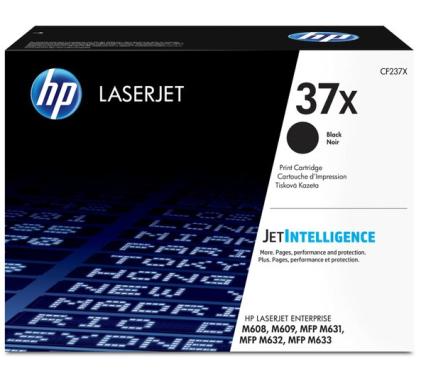 HP 37X Schwarz LaserJet Tonerpatrone (CF237X)