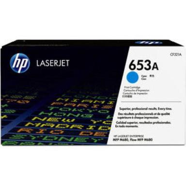 HP 653A Cyan LaserJet Tonerpatrone (CF321A)