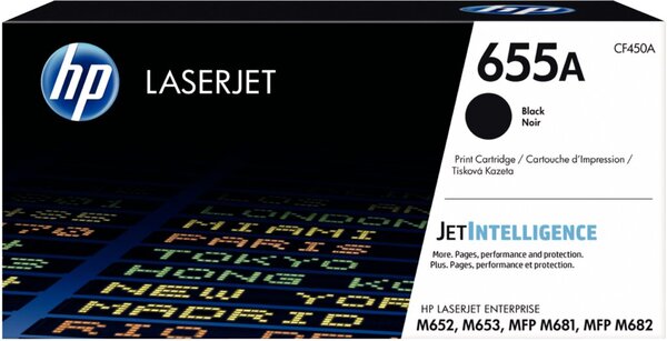 HP 655A Toner Schwarz