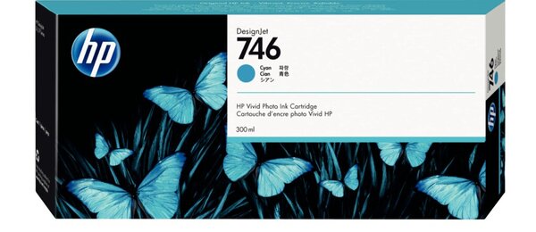 HP 746 300-ML CYAN