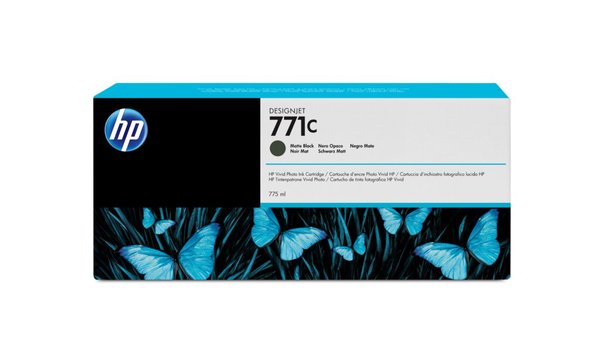 HP 771C mattschwarz Tintenpatrone