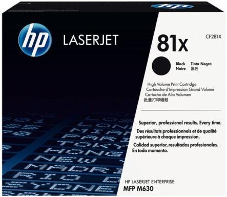 HP 81X Schwarz LaserJet Tonerpatrone (CF281X)