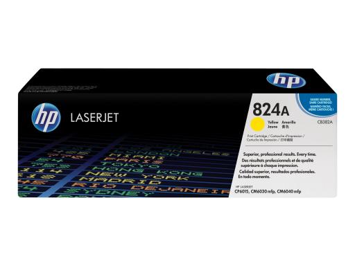 HP 824A Gelb LaserJet Tonerpatrone (CB382A)