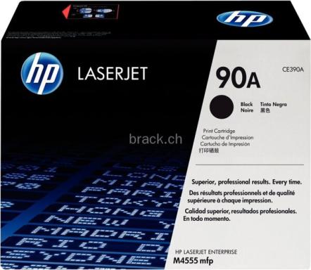 HP 90A Schwarz LaserJet Tonerpatrone (CE390A)