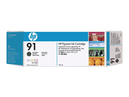 HP 91 mattschwarz Tintenpatrone