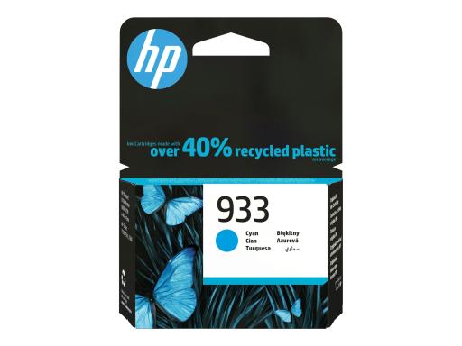 HP 933 - 4 ml - Cyan - Original - Tintenpatrone - für Officejet 6100, 6600 H711