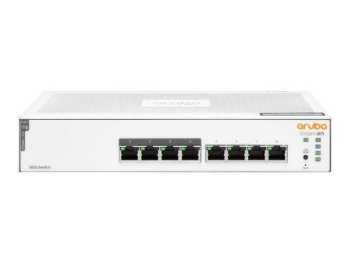 HP ENTERPRISE Aruba Instant On 1830 8G PoE+ (65W) Switch