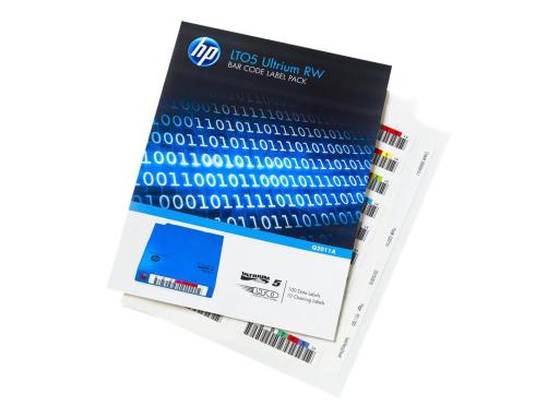 HP Etiquettes Code Barre LTO-5  Rew (110)