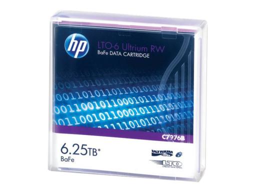 HP LTO-6 Ultrium 6.25TB BaFe RW Data Crt