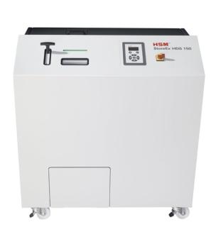 Medienvernichter StoreEx HDS150 grau vernichtet CDs, Disketten, USB-Sticks
