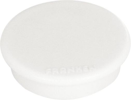 Haftmagnet 24mm weiss 10 Stück Haftkraft 300g