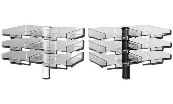 Hansa Schwenkflügler mit 6 Schalen, schwarz (61000255)