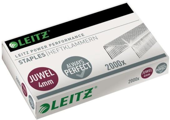 Heftklammern 5640 verzinkt f. JUWEL 4mm, Heftleistung: 12 Blatt
