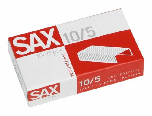 Heftklammern No.10, 10/5 verzinkt, Metalldraht, heftet bis zu 10 Blatt