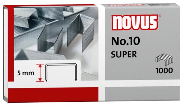 Heftklammern No.10 super verzinkt Stahldraht