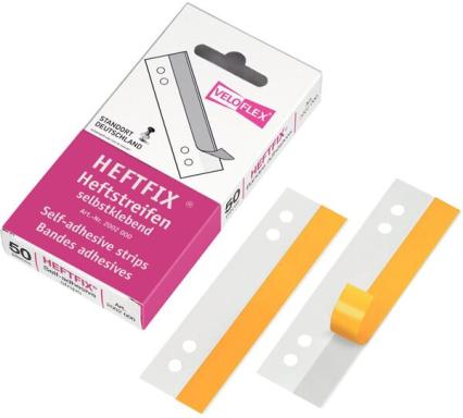 Heftstreifen Heftfix 105mm selbstklebend 50Stück