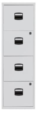 Hängeregistraturschrank PFA Einstiegsmodell, grau